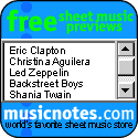 Digital Sheet Music - $5 Off Coupon at MusicNotes