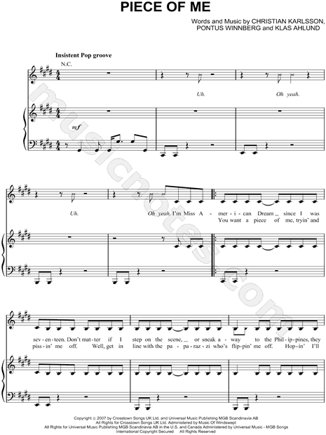 britney spears piece of me скачать