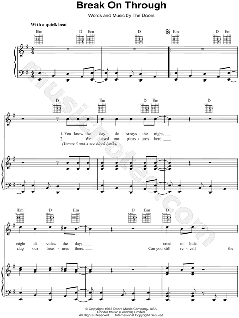 break on through the doors скачать