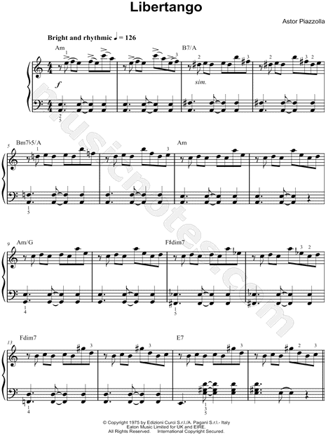 Astor Piazzolla Cafe 1930 Violin Piano Pdf