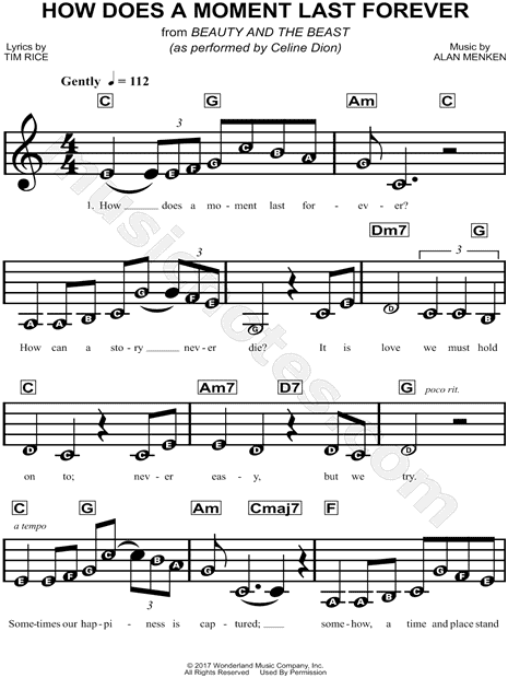 celine-dion-how-does-a-moment-last-forever-sheet-music-for-beginners