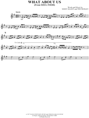 What About Us Sheet Music by Total - Clarinet Solo
