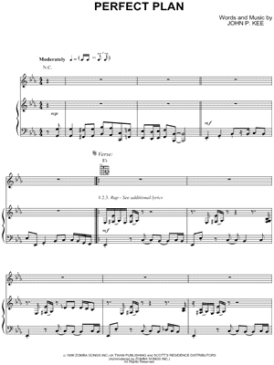 Perfect Plan Sheet Music by John P. Kee - Piano/Vocal/Guitar