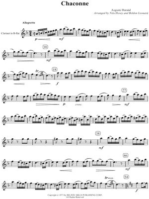 Clarinet Sheet Music- Musical Instrument | Guitars | Keyboard | Drum | Bass