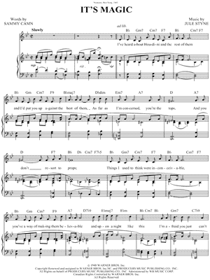It's Magic Sheet Music from Glad to See You! - Piano/Vocal/Chords