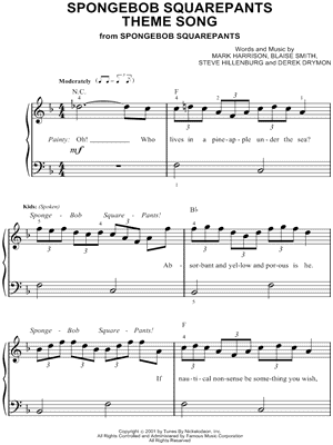 spongebob songs on Image of Mark Harrison