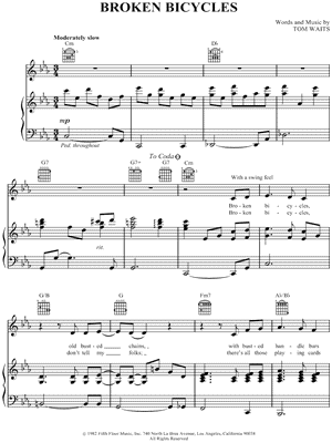 Trumpet sheet music - album music