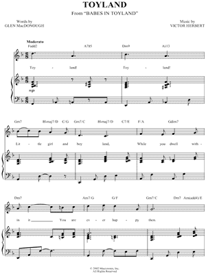 Toyland - Sheet Music (Digital Download)