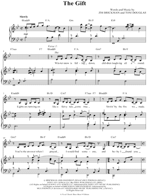 song jim brickman lyrics jim brickman quot the gift quot sheet print song jim brickman lyrics jim brickman quot the gift quot sheet print