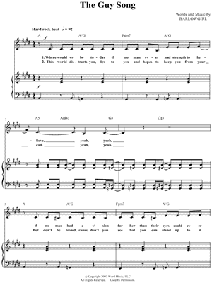 buy barlowgirl sheet music barlowgirl music scores never alone piano sheet music