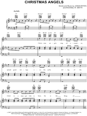 Michael W. Smith "Christmas Angels" Sheet Music - Download & Print