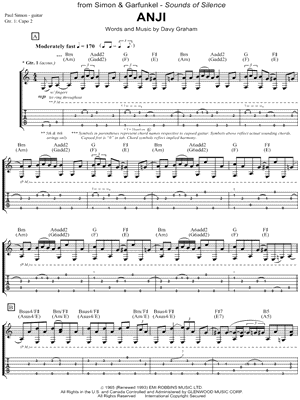 GARFUNKEL TABS garfunkel tabs: