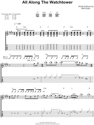 Jimi Hendrix Tabs