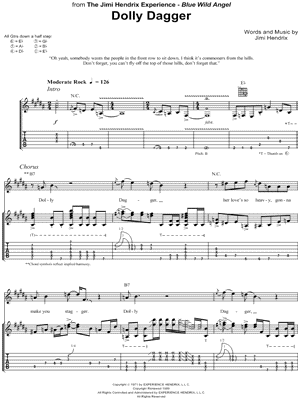 Jimi Hendrix Tabs