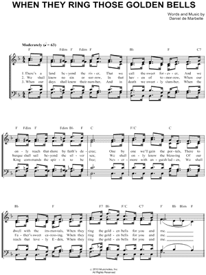 When They Ring Those Golden Bells Sheet Music When They Ring Those Golden Bells Sheet Music