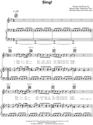 MY CHEMICAL ROMANCE GUITAR PRO TAB my chemical romance guitar pro tab: