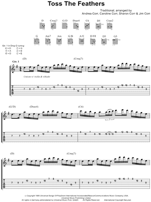The Corrs - Toss The Feathers Tab - Ultimate-GuitarCom