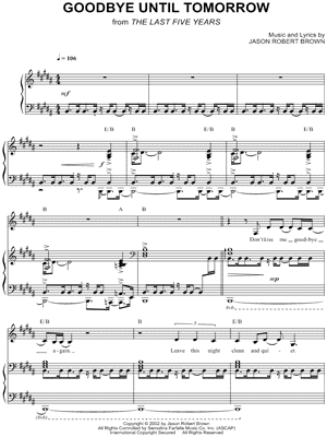 Concert Selections for The Last Five Years