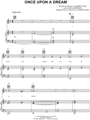 Once Upon a Dream Sheet Music by Lana Del Rey - Piano/Vocal/Guitar