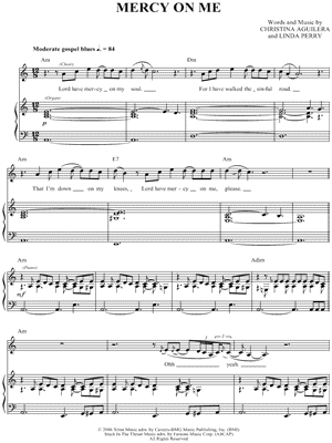How To Read Music Notes For Piano Beginners. The sheet music for Mercy on