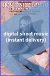Samantha Mumba - Don't Need You To (Tell Me I'm Pretty) - Sheet Music (Digital Download)