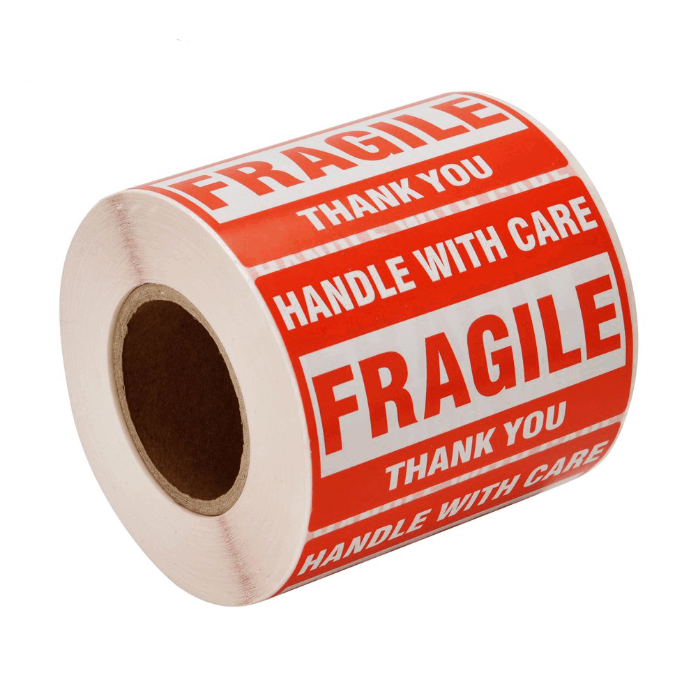 how to travel with musical instruments - fragile stickers