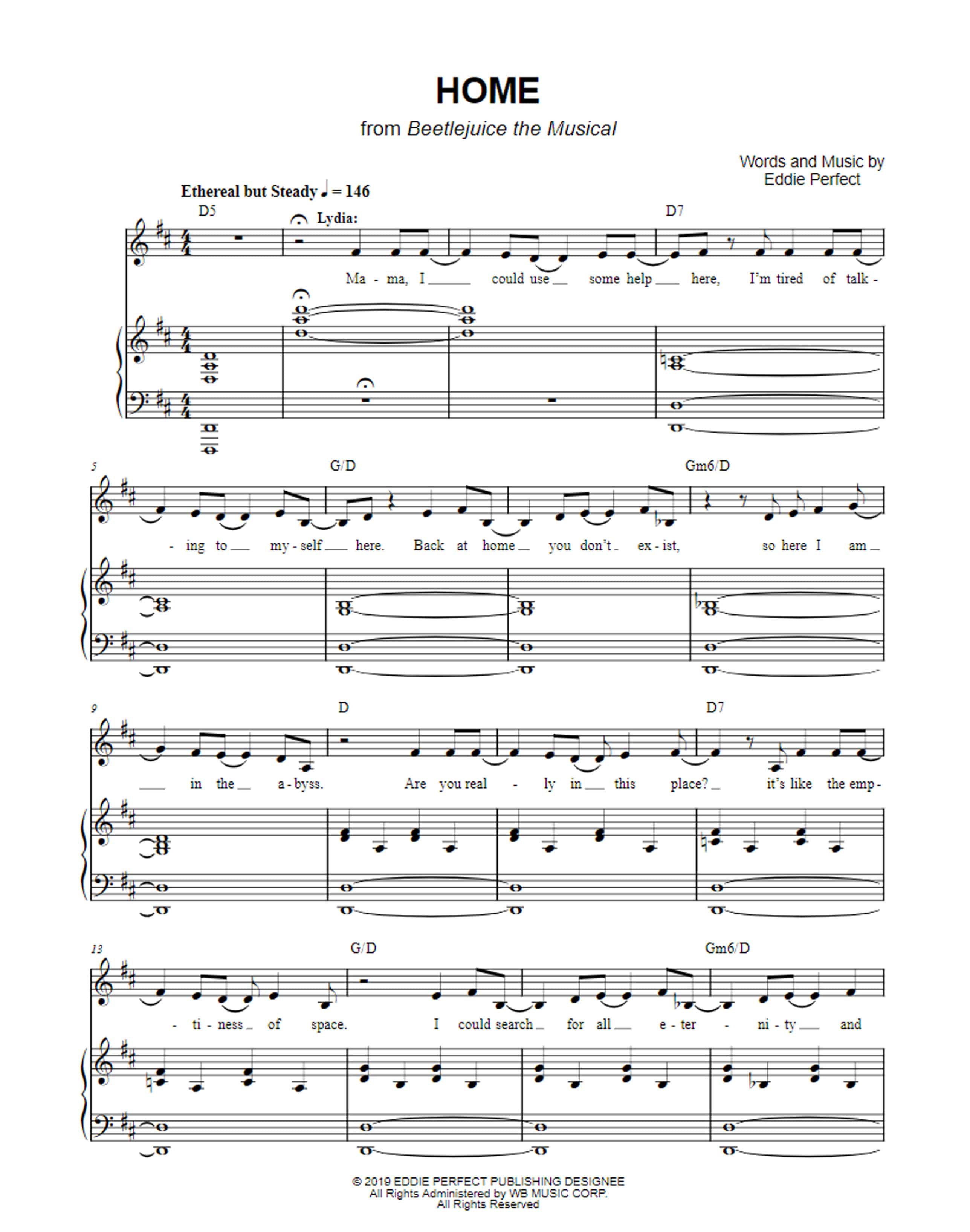 home-beetlejuice-sheet-music