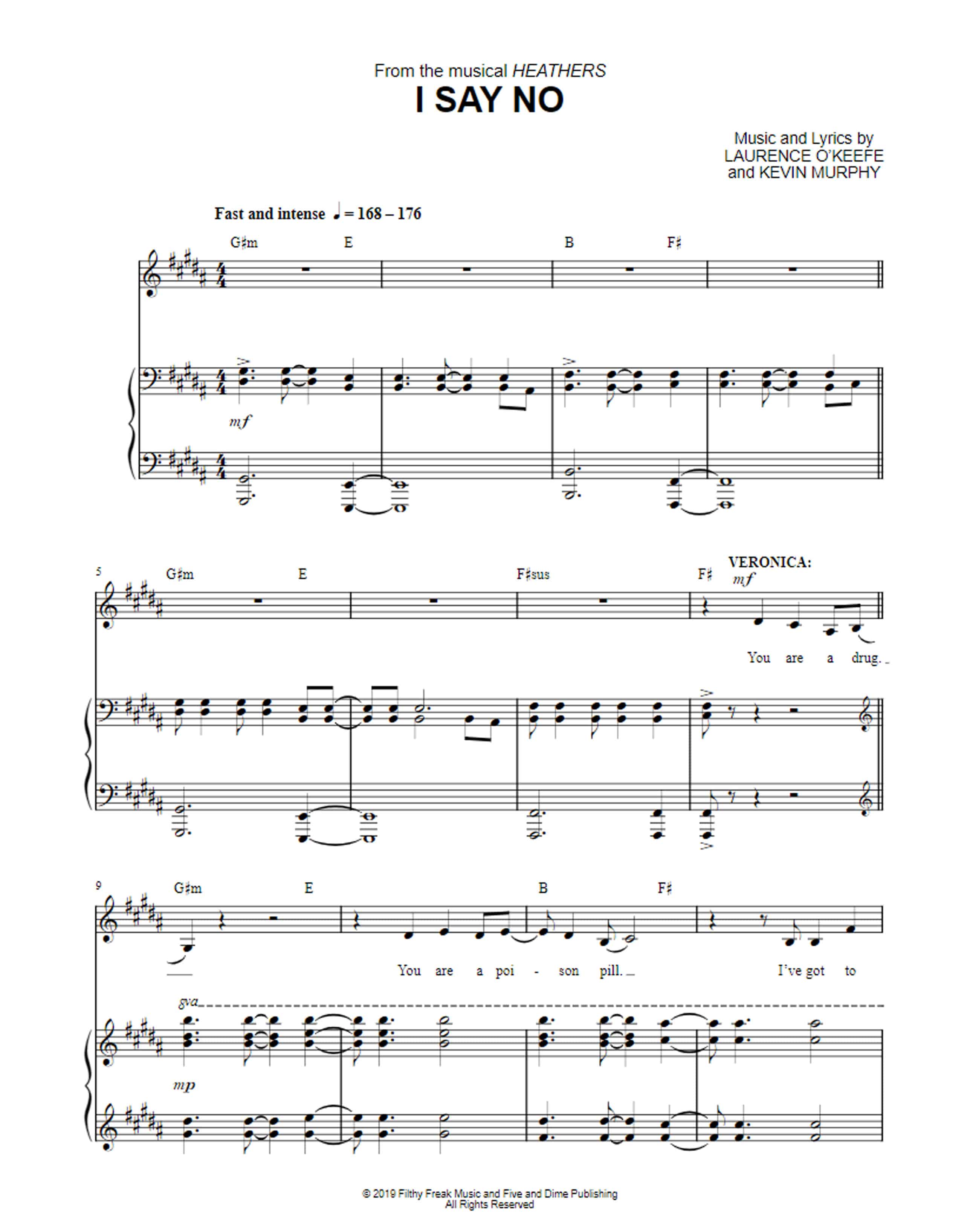 I-say-no-sheet-music