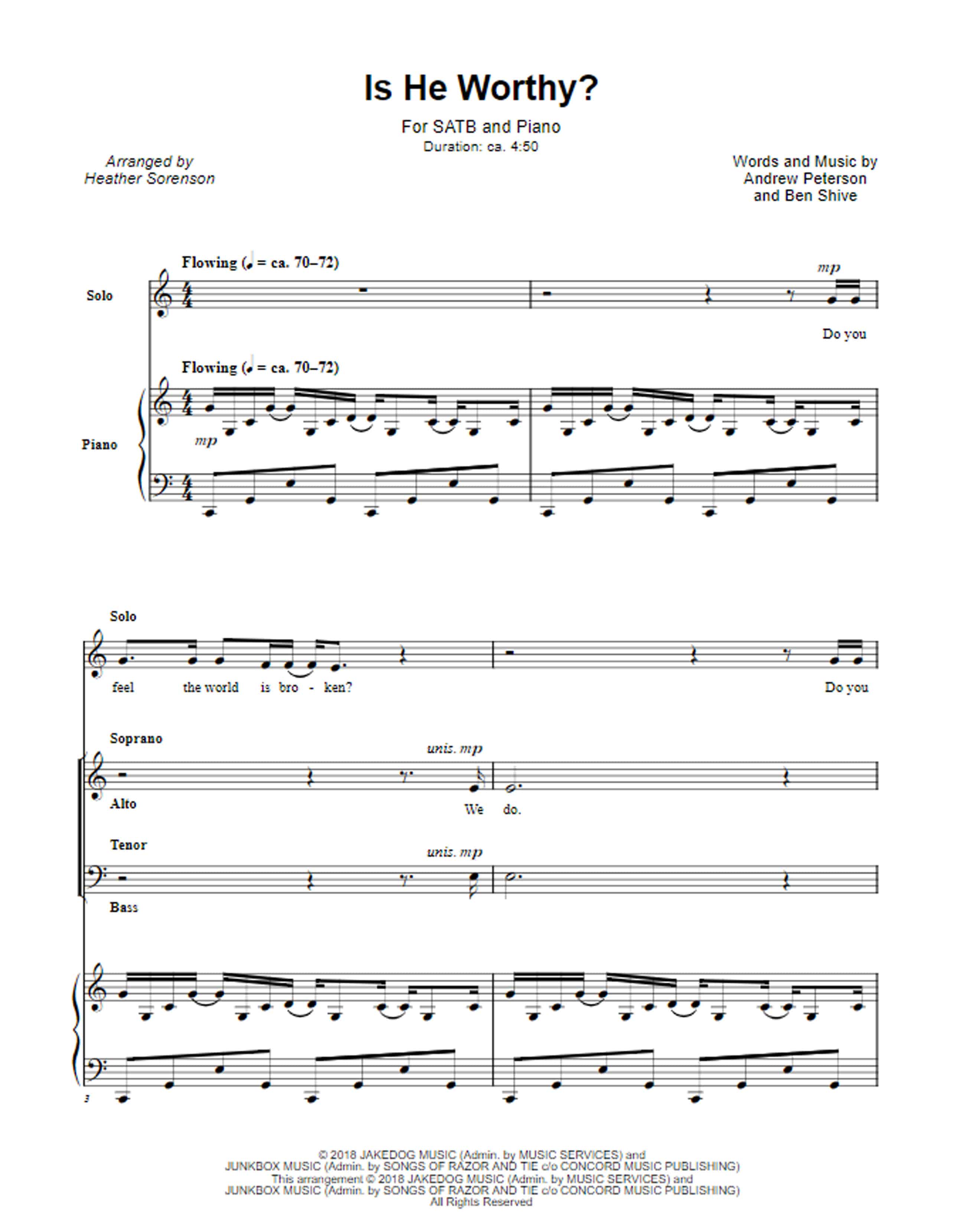 Is-He-Worthy-choral-sheet-music