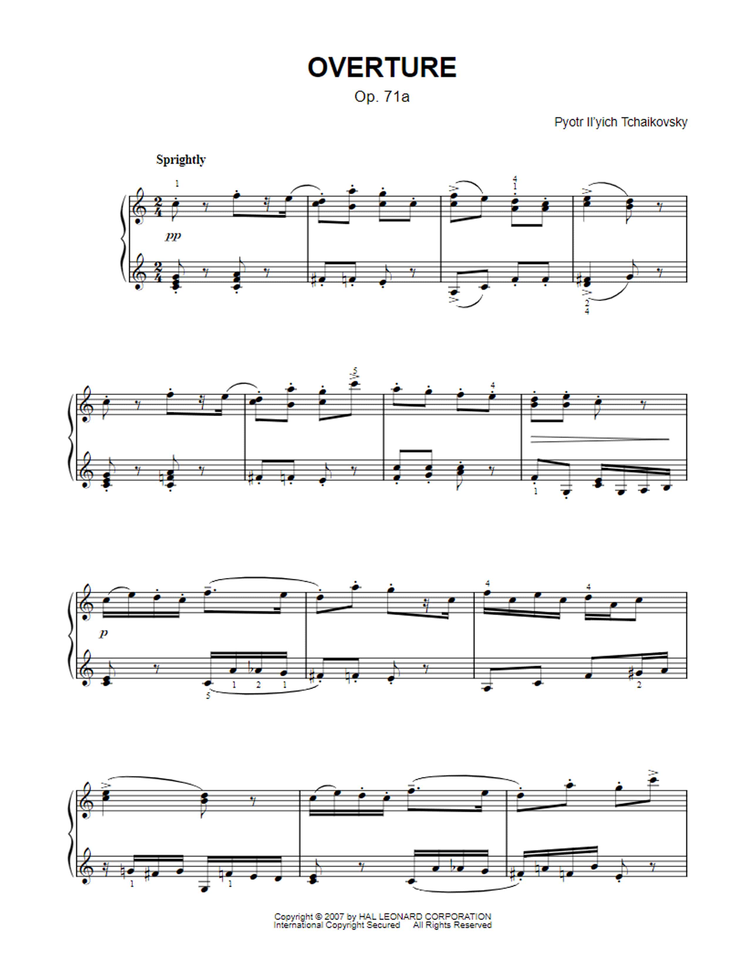 Overture Nutcracker Intermediate