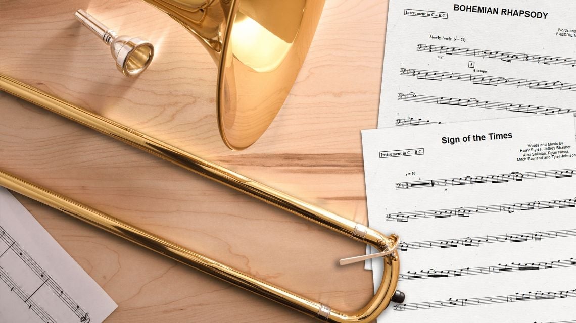 40 Great Pop and Rock Arrangements for Bass Clef Instruments