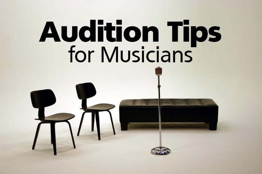 Audition Tips for Musicians