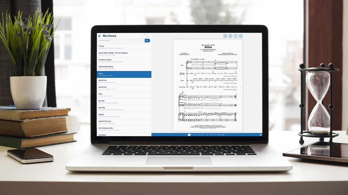 Introducing the Musicnotes Web App