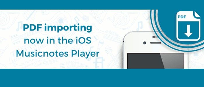 Now Import ANY Sheet Music PDFs Into the Musicnotes Player App for iPads and iPhones