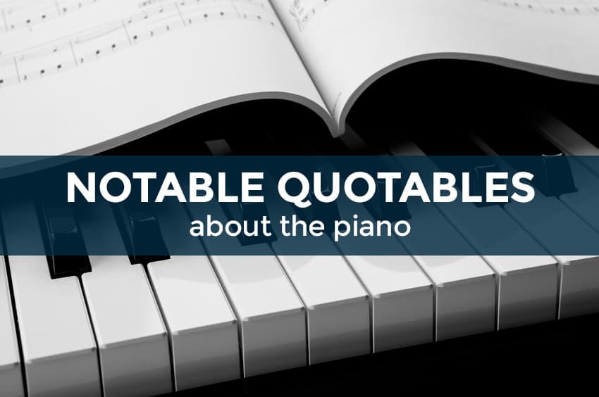 Quotes for pianists