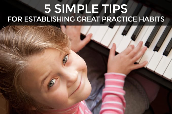 Encouraging Good Practice Habits