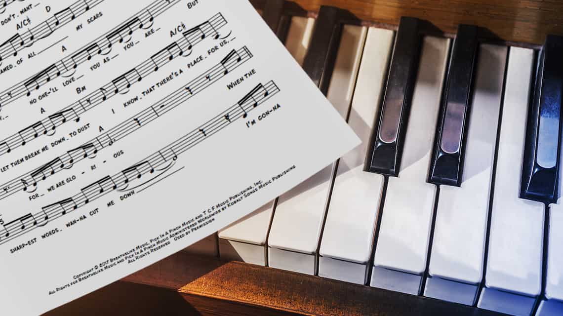 How To Read A Chord Chart Or Lead Sheet At The Piano