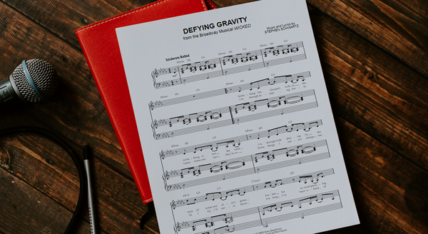 "Defying Gravity" sheet music