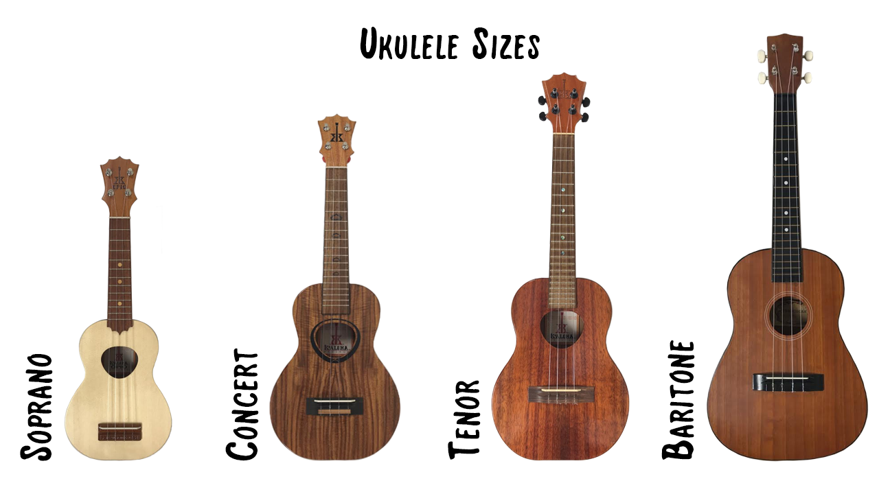 oprano concert tenor baritone ukulele