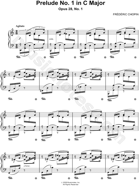 By Frdric Chopin Opus 28-45 Twenty-Five Preludes 