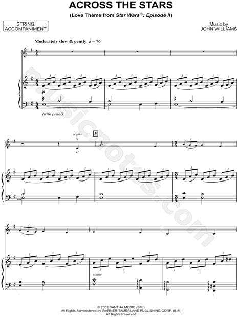 colony swan iron Across the Stars - Viola & Piano by Star Wars Episode II: Attack of the  Clones Sheet Music Collection (Solo & Accompaniment, Instrumental Parts) -  Print & Play - SKU: CL0003440