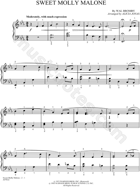Molly sweety. Molly Malone Sheet Music. Molly Malone Notes. Молли Мэлоун текст.