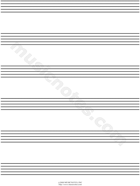 large print sheet music