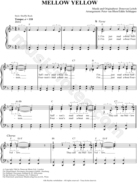 mellow yellow lyrics 14 meaning mellow yellow lyrics 14 meaning
