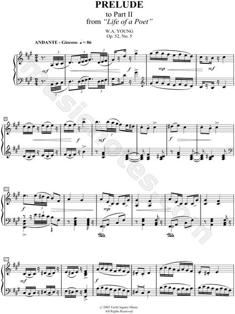 Piano Solo - Prelude to Part II