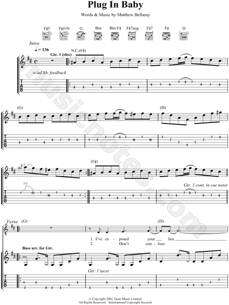 Free guitar sheet music pdf