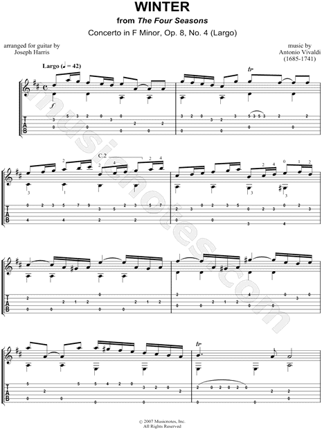 largo from winter violin largo from winter violin