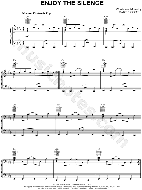 Images Depeche Mode My Piano Free Piano Sheet Music Images