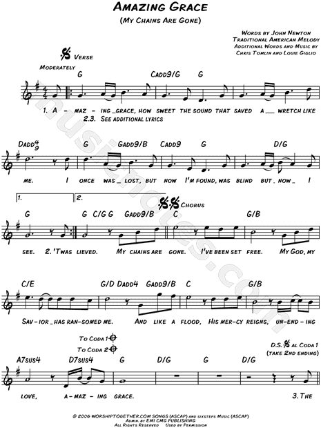 Sheet Music,Amazing Grace,digital,download,sheetmusic,notation,musicnotes.