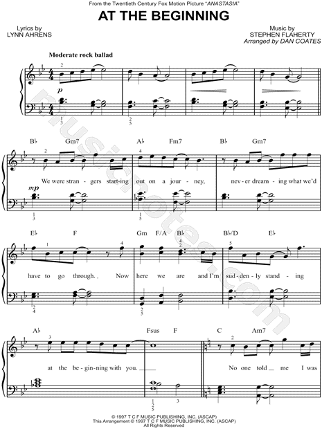 In my dreams anastasia sheet music free pdf.